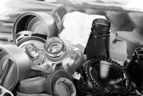 Professional team conducting flat clearance in Shadwell