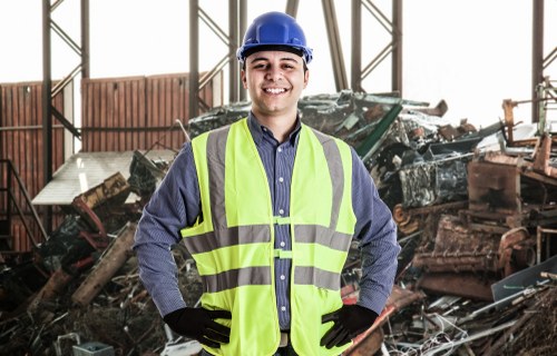 Modern waste clearance technology for construction projects